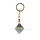 Incroyable arc-en-ciel naturel brut Fluorite boucles d’oreilles pendantes